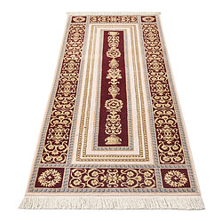 Avis Vidal Tapis de couloir en laine 201x79 beige Darya