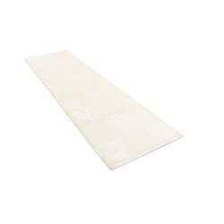 Vidal Tapis de couloir en laine 302x79 beige Darya