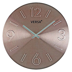 Horloge Murale Aluminium (4 x 35,5 x 35,5 cm)