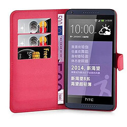 Cadorabo Coque HTC Desire 816 Etui en Rouge