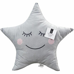 Acheter Paris Prix Coussin Déco Enfant Étoile 37x44cm Gris