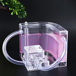 Universal Fourmi House Art Habitat Fanny Fourmi Nest Decoration Pet Toys Color Special Acrylic Ant Farm Transparent Feeding Area | Pipe Tunnel (Rose)