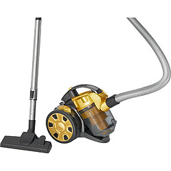 Aspirateur Cyclonique sans Sac, filtre HEPA, Classe Énergétique A, 700, Jaune, Clatronic, BS 1308 pas cher