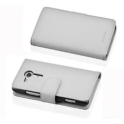 Acheter Cadorabo Coque Sony Xperia SP Etui en Blanc