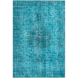 Vidal Tapis de laine 295x198 turquoise Ultra Vintage