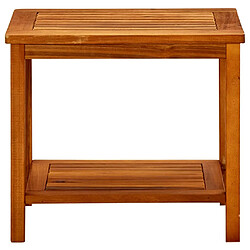 Maison Chic Table basse,Table Console Table d'appoint, Table pour salon 50x35x45 cm Bois d'acacia solide -MN68673