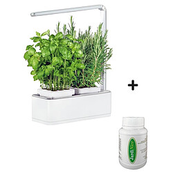 Jardinice Jardinière avec lampe led intégrée Mini potager + engrais 250 ml.