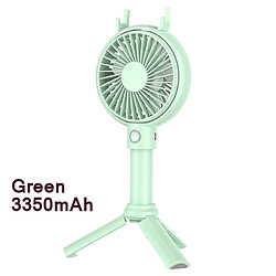 Universal Mini ventilateur de bureau Portable Portable Portable Fan Portable Extérieur USB Ventilateur Refroidisseur d'air Petit Bureau Tripod Ventilateur Rechargeable