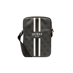 Guess Maroquinerie Guess Sacoche bandoulière 8'' Modèle Stripe 4G Noir