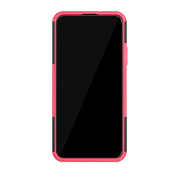 Avis Wewoo Coque Renforcée Pour Huawei Honor 20 Pro Texture de pneu TPU + PC Antichoc avec support rose