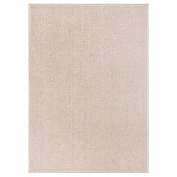 vidaXL Tapis à poils courts 240x340 cm Beige foncé