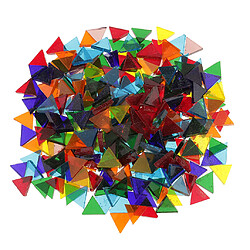 Mosaïque en Verre, Taille de 14mm, Couleurs Assorties, 320g