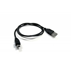 Cable USB 2.0 vers mini USB On Earz Mobile Gear 1.8 m Noir