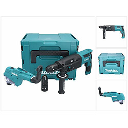 Makita HR 2653 TJ Perforateur combiné 800 W 2,2 J SDS-Plus + Filtre HEPA + Coffret Makpac