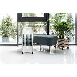 Refroidisseur d'air 4 Litres, 3 en 1, Air Cooler, Humidificateur, Purificateur, 350, Blanc, Mesko, MS 7918