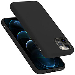 Cadorabo Coque iPhone 12 / 12 PRO Etui en Noir