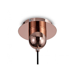 Acheter Luminaire Center Suspension design Jarras Cuivre 1 ampoule 46cm