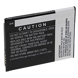 vhbw Batterie remplacement pour Verifone BPK087-600, BPK087-600-01-B, BPK087-600-01-C pour scanner de code-barre POS (1750mAh, 3,8V, Li-ion)