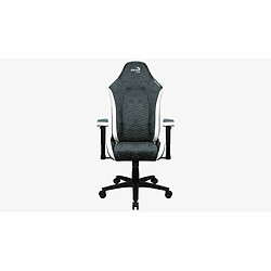 Chaise de jeu Aerocool Crown AeroSuede Bleu Noir Acier