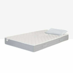 TIME 2 DREAM Carré et demi matelas 120x190 oreiller orthopédique à mémoire de forme Top Soft M