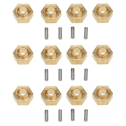 Adaptateur Hexagonal En Laiton 12x RC 3mm pour Accessoires de Bricolage pour Camions Axial SCX24 AXI00001