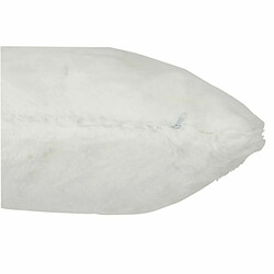 Paris Prix Coussin Imitation Fourrure Cutie 45x45cm Blanc