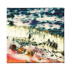 EPIKASA Impression sur Toile Mer 8, Multicouleur, Polyester, 60x3x60 cm