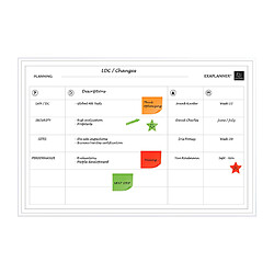 Planning magnétique Team 59 x 90 cm Exacompta