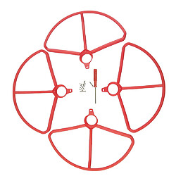 drone propeller protège garde prop pour pierre sacrée hs700 pièces détachées rouge pas cher