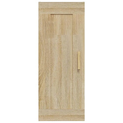 Acheter vidaXL Armoire murale Chêne sonoma 35x34x90 cm Bois d'ingénierie