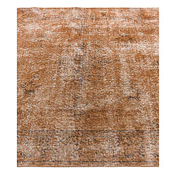 Avis Vidal Tapis de laine 254x152 brun Ultra Vintage