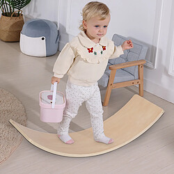 Avis Sunny Katie Planche d'équilibre pour enfants en bois naturel | Planche d'équilibre enfant / Jouet bascule d'intérieur | Jouets Montessori