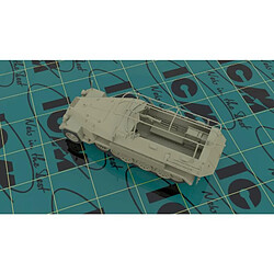 Icm Maquette Véhicule Sd.kfz.251/6 Ausf.a Wwii German Armoured Command Vehicle