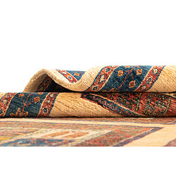 Vidal Tapis de couloir en laine 204x84 beige Kashkuli