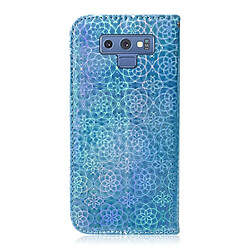 Avis Wewoo Housse Coque Pour Galaxy Note 9 couleur unie boucle magnétique coloré horizontale étui en cuir PU avec titulaire et fentes cartes et portefeuille et lanière bleu