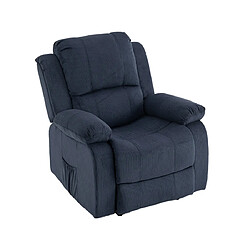 Bestmobilier Armand - fauteuil relax en velours côtelé