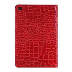 Avis Wewoo Smart Cover rouge pour iPad Pro 12,9 pouces cartes et portefeuille Crocodile Texture horizontale Flip étui en cuir avec titulaire fentes