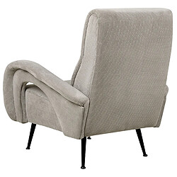 Beliani Fauteuil SVALOV Gris pas cher