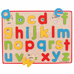 Bigjigs Toys Puzzle de l'alphabet minuscule