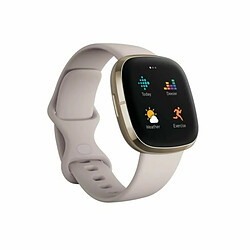 Avis Fitbit Sense 40 mm AMOLED Or, Ivoire GPS (satellite)