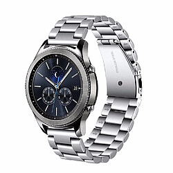 Bracelet en métal argent pour votre Samsung Galaxy Gear S2 Sport/Galaxy Watch Active 2