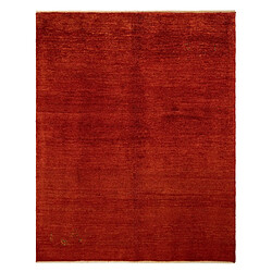 Vidal Tapis de laine 194x154 rouge Gabbeh