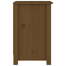 Acheter Maison Chic Table de chevet, Table de Nuit, Meuble de rangement Marron miel 40x35x55 cm Bois de pin massif