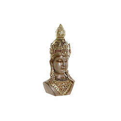 Figurine Décorative DKD Home Decor Doré Marron Buda Résine (15 x 9 x 30 cm)