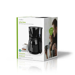 Avis NEDIS cafetière Machine à café isotherme 1L 900W / Carafe isotherme en acier inoxydable