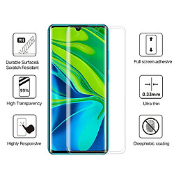 Acheter Wewoo Film de verre trempé Pour Xiaomi CC9 Pro 3D Full Glue Curved Edge plein écran en