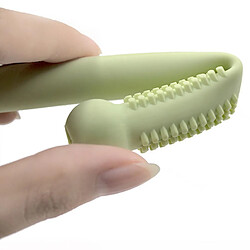 Jouets de dentition en silicone pour bébés et enfants en bas âge.