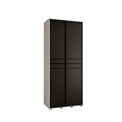 Abiks Meble Armoire Davos 10 À Portes Coulissantes 235,2/120/45 2 Portes