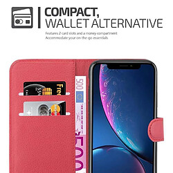 Cadorabo Coque iPhone XR Etui en Rouge pas cher