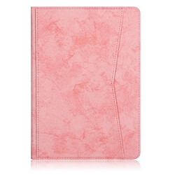 Etui en PU Poche avant avec support et porte-stylo rose pour votre Samsung Galaxy Tab S7 FE T736